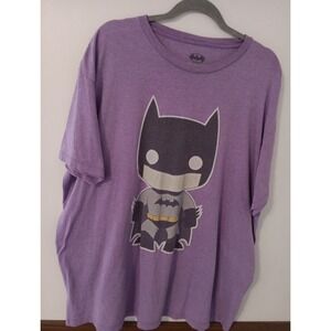 Funko Batman Purple T-Shirt  Sz. XXL   Small Blemish on back as shown in photo .